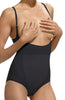 Control Body 510184 Open Bust Shaping Body Nero