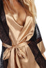 Stephanie Dressing Gown Set Gold