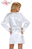 Fabienne Robe Gown Set White