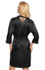 Mallory Dressing Gown Black Irall Satine
