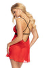 Oriana Babydoll Dress Red Irall Erotic Line 2021