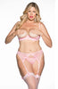 Shirley of Hollywood X331 Open Balconette Bra Pink
