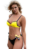 YesX YX963 Bikini 3 Piece Set Yellow
