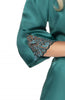 Emerald Dressing Gown Green Irall Satine