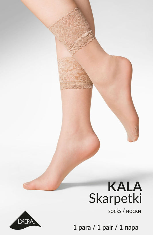 Gabriella Kala Sock 690 Black One Size
