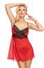 Irall Erotic Oriana Babydoll Dress Red
